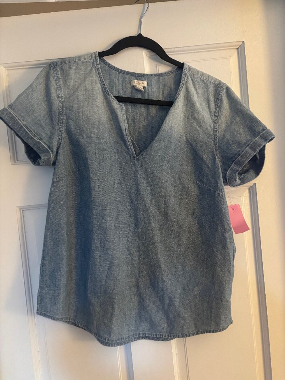 NWT J Crew Denim Blouse